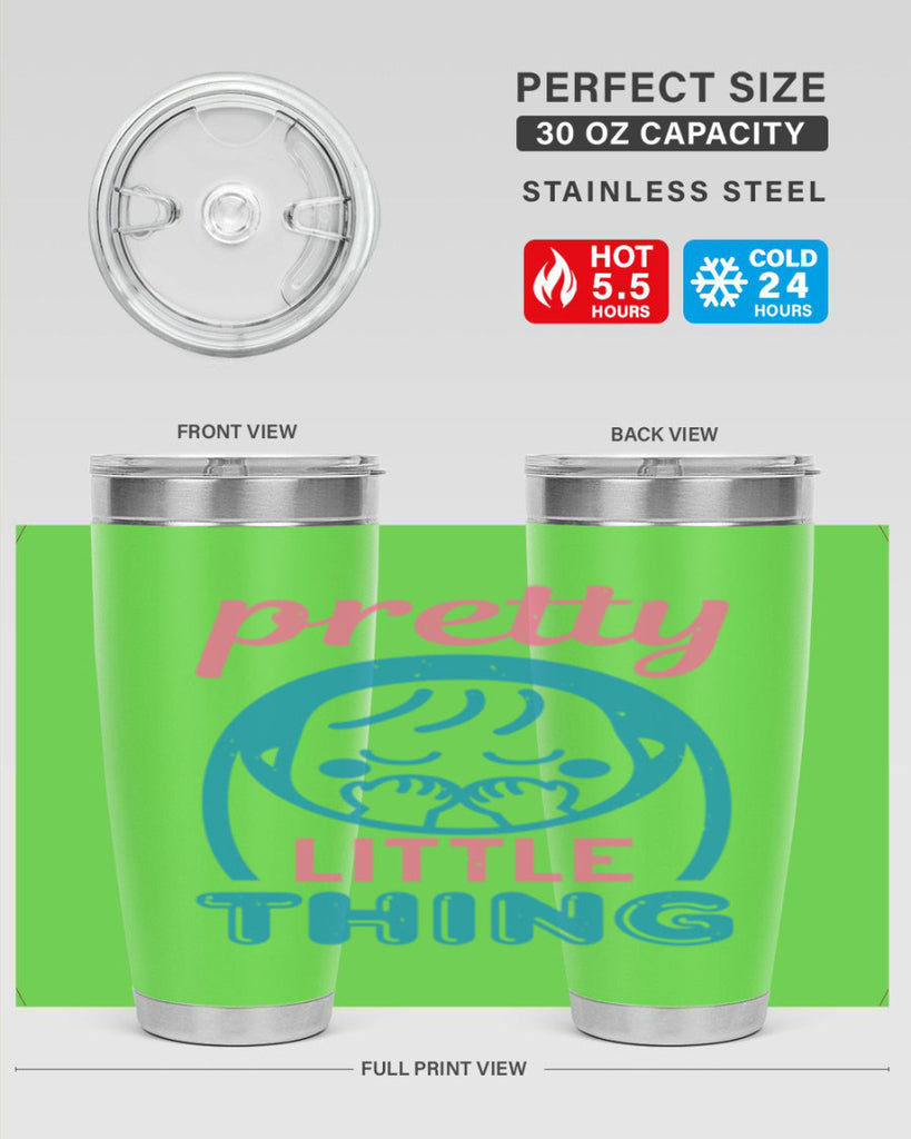 Pretty little Thing Style 19#- baby shower- tumbler