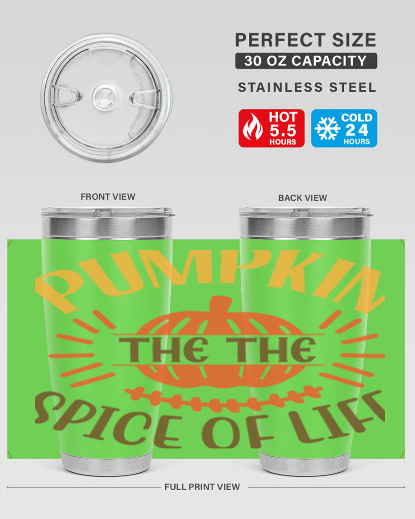 Pumpkin the the Spice of Life 560#- fall- Tumbler