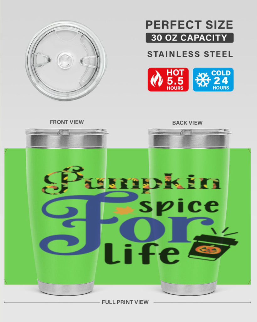 Pumpkinspiceforlife 566#- fall- Tumbler