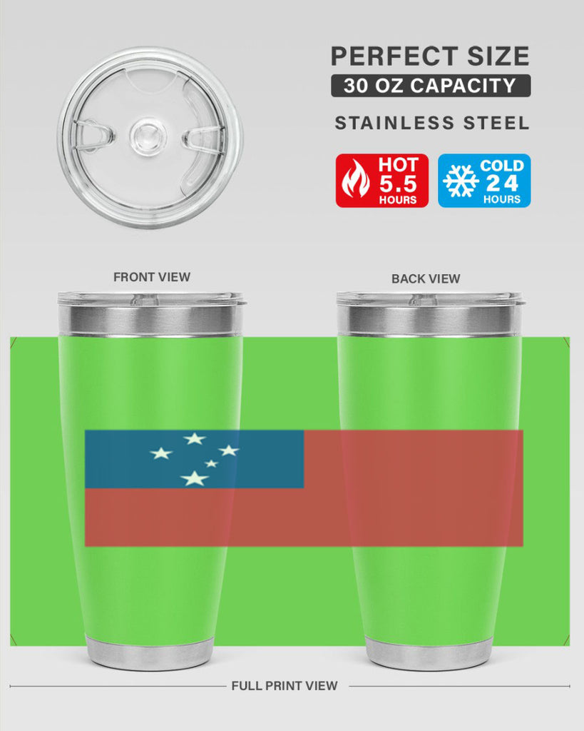 Samoa 49#- world flags- Tumbler
