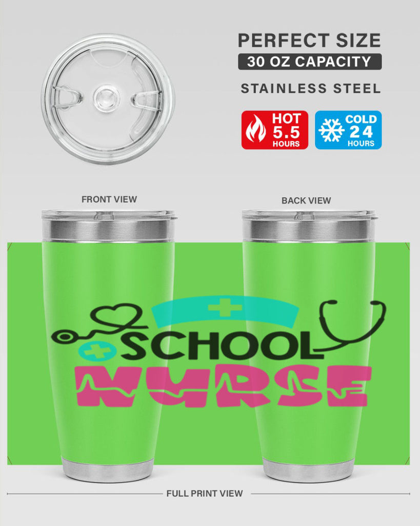 School Nurse Style Style 50#- nurse- tumbler