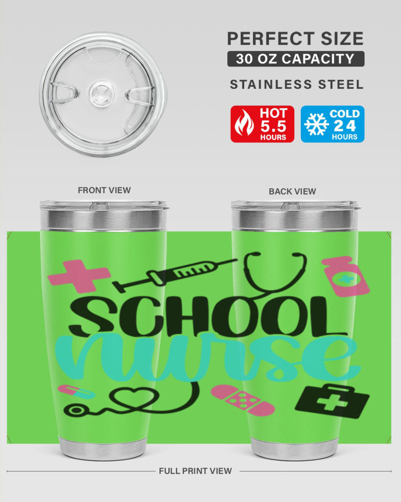 School Nurse Style Style 51#- nurse- tumbler