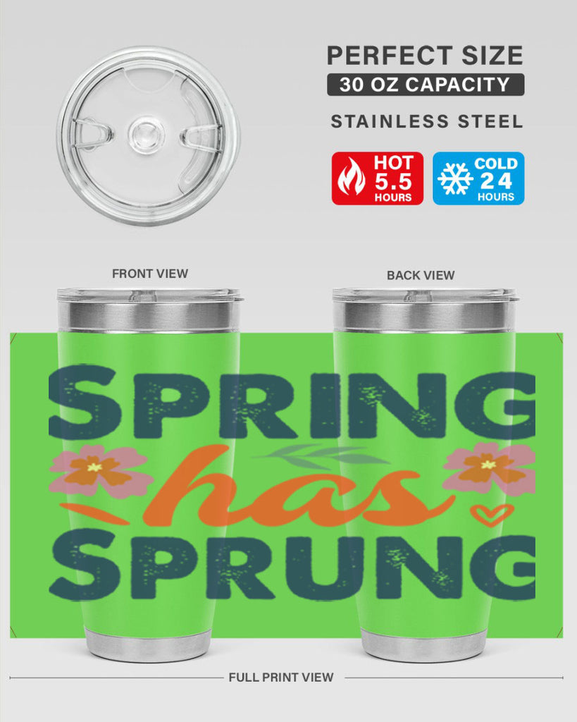Spring Has Sprung  494#- spring- Tumbler