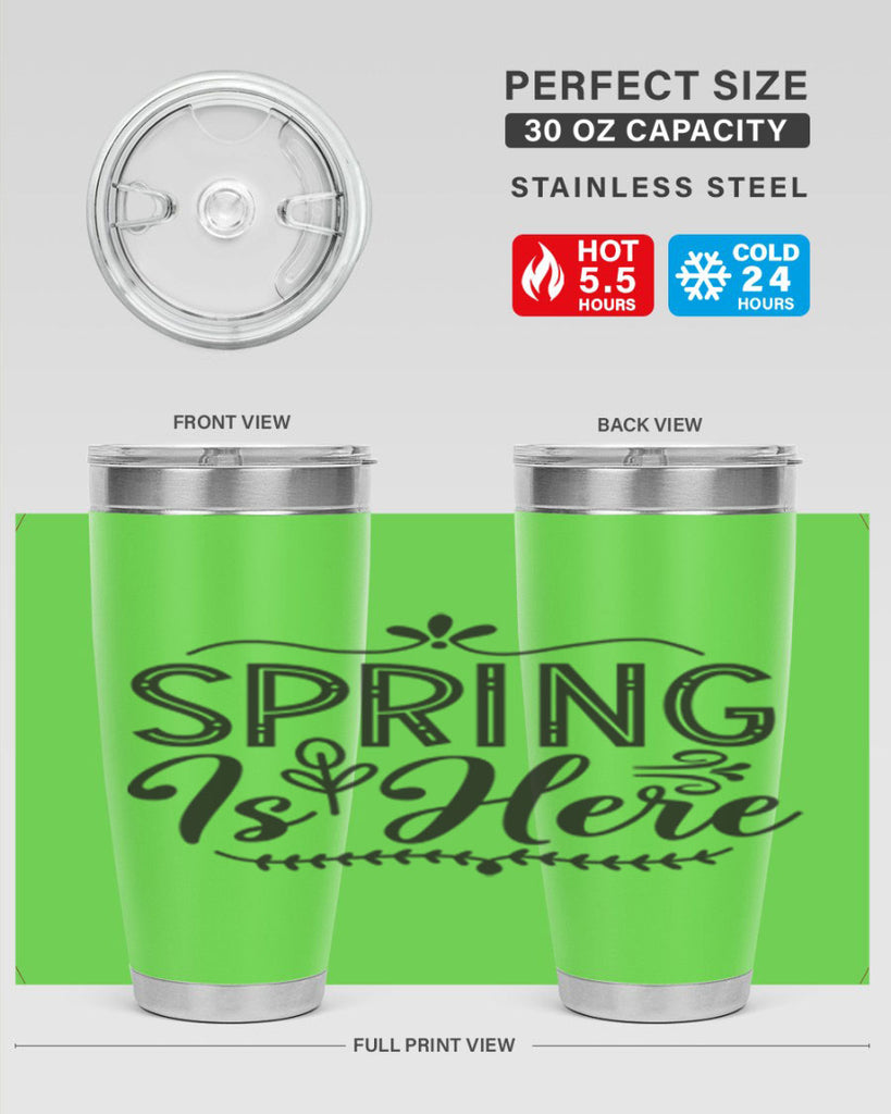 Spring is here 441#- spring- Tumbler