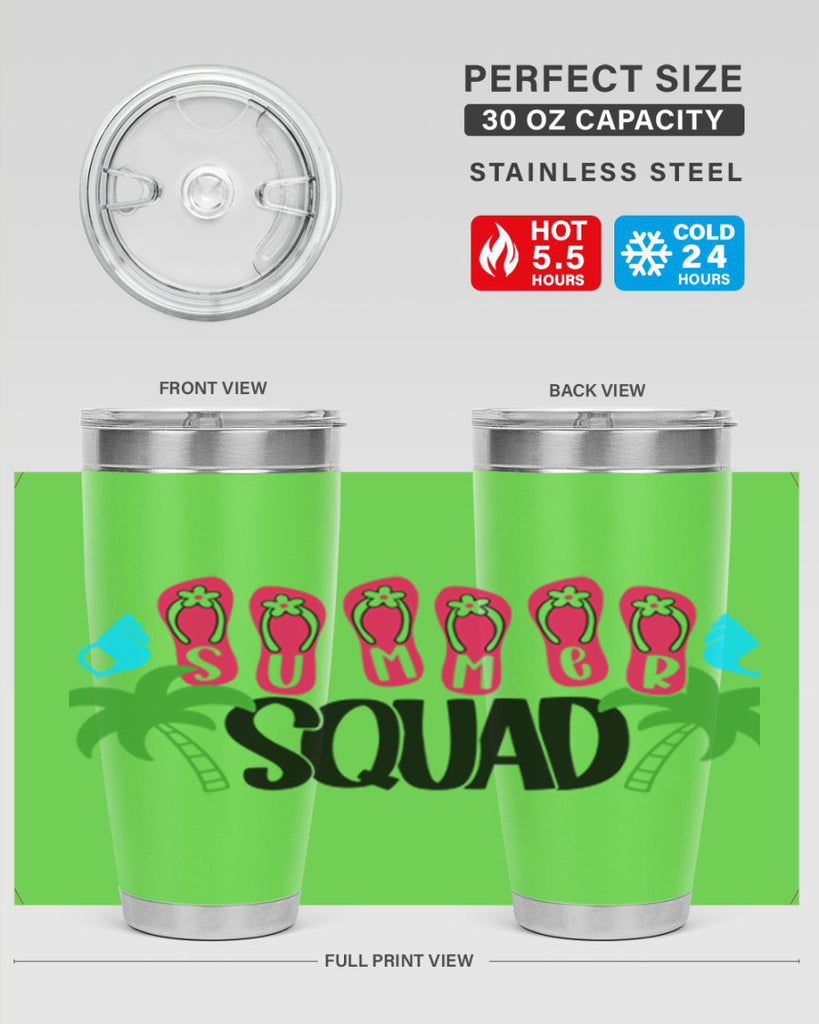 Summer Squad Style 22#- summer- Tumbler