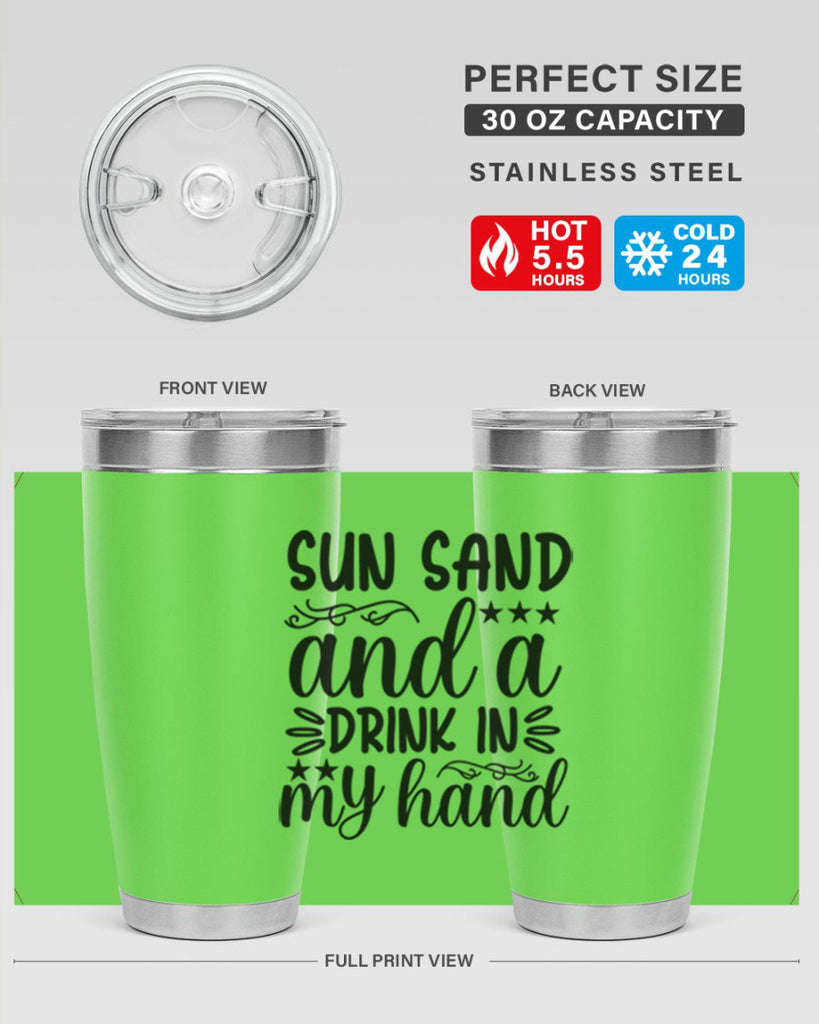 Sunsandandadrink 482#- zodiac- Tumbler