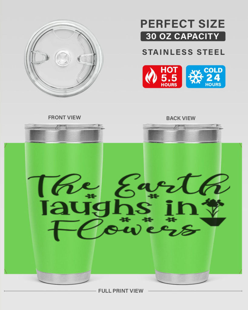 The Earth Laughs In Flowers 539#- spring- Tumbler