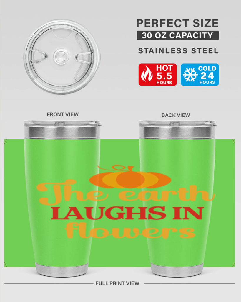 The earth laughs in flowers 538#- spring- Tumbler
