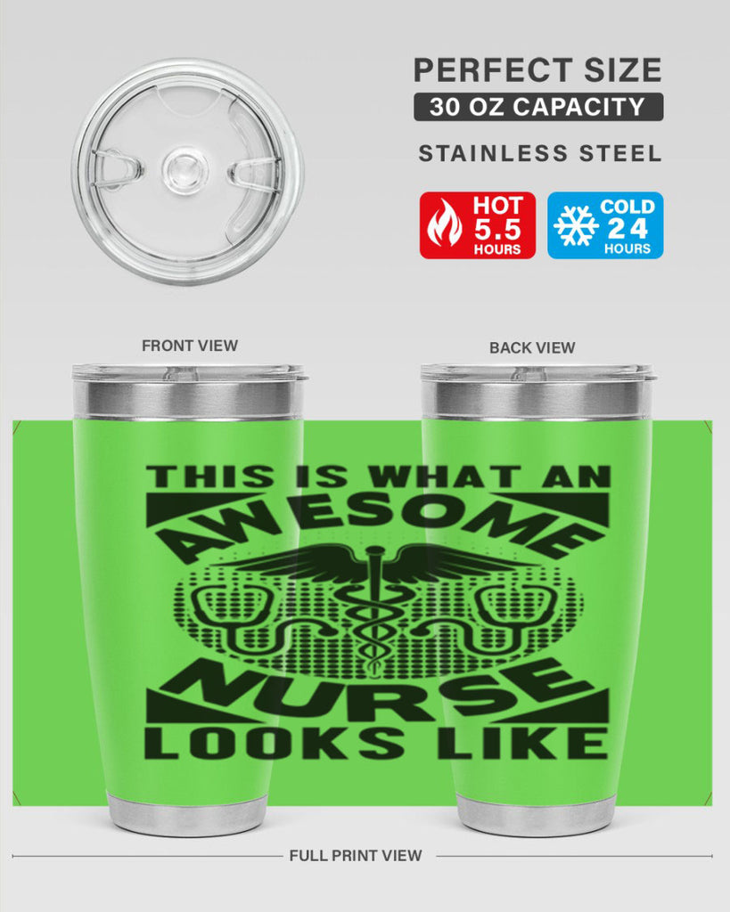 This is what an Style 234#- nurse- tumbler