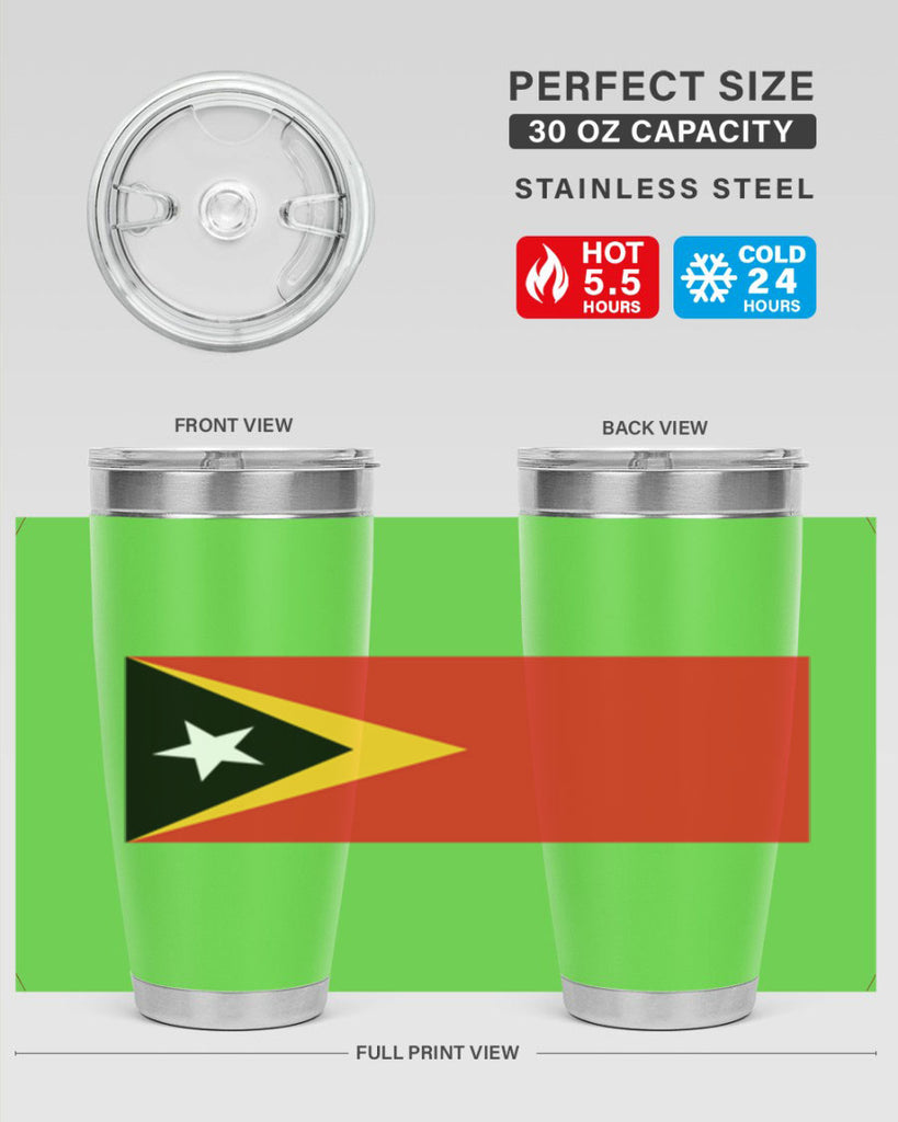 TimorLeste 22#- world flags- Tumbler