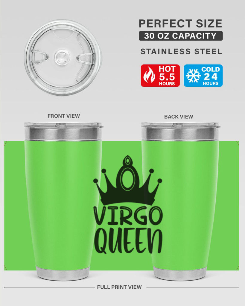 Virgo queen 539#- zodiac- Tumbler