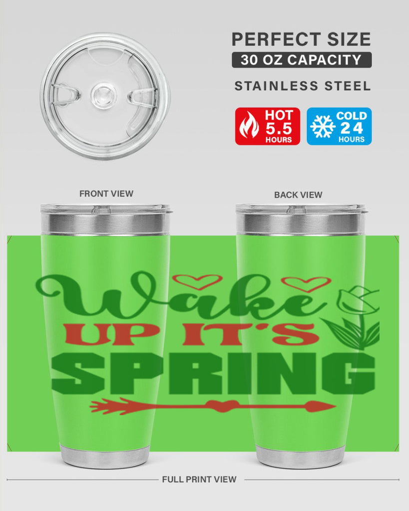Wake Up Its Spring 562#- spring- Tumbler