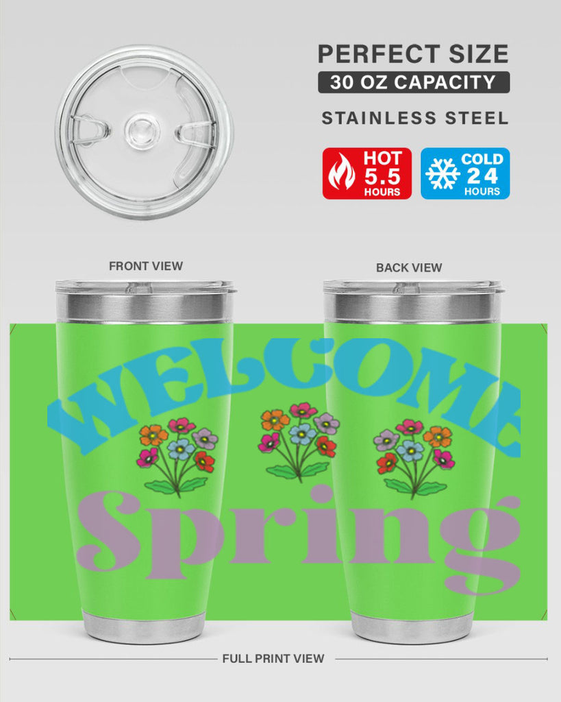 Welcome Spring  600#- spring- Tumbler