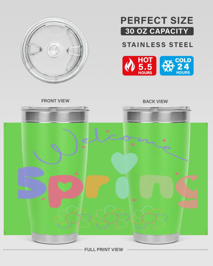 Welcome Spring583#- spring- Tumbler