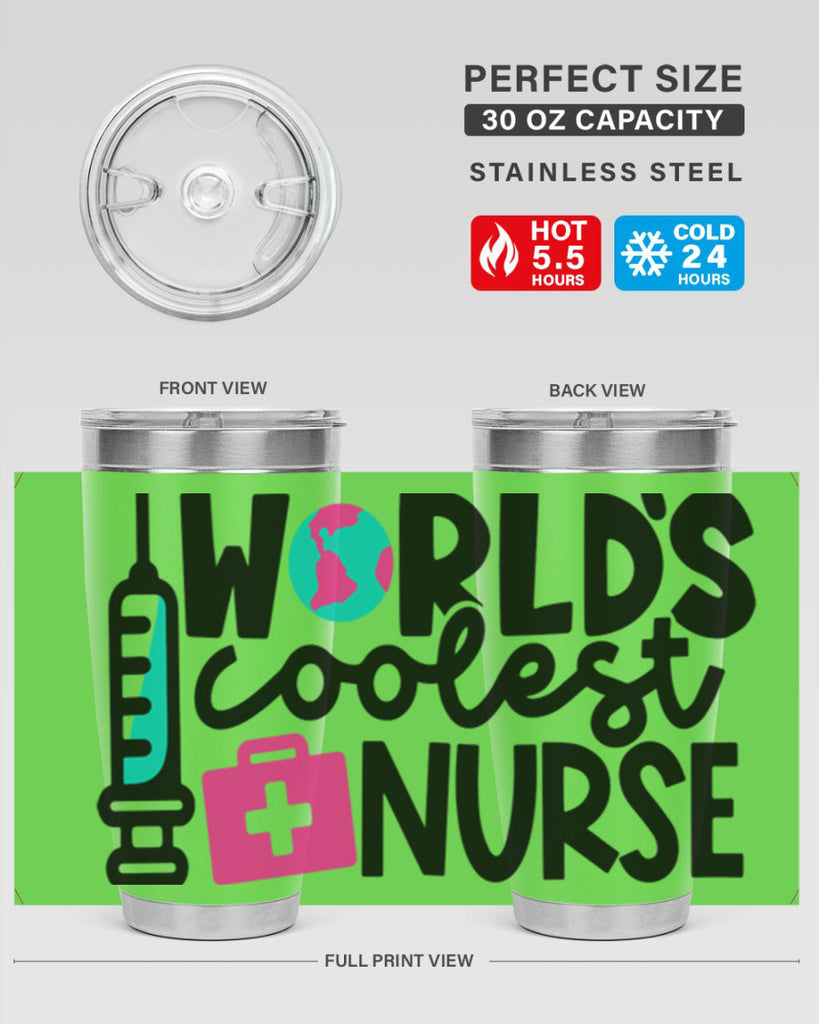 Worlds Coolest Nurse Style Style 7#- nurse- tumbler