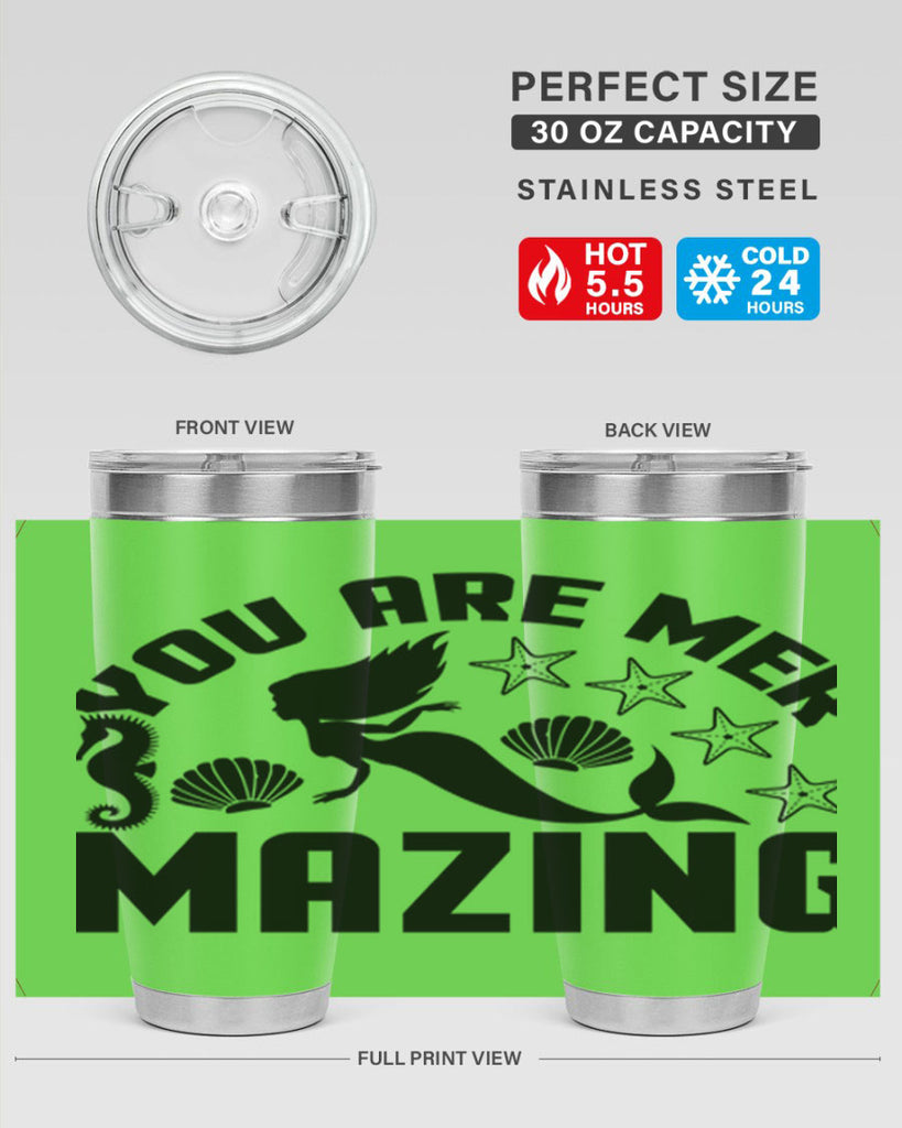 You are mer mazing 685#- mermaid- Tumbler