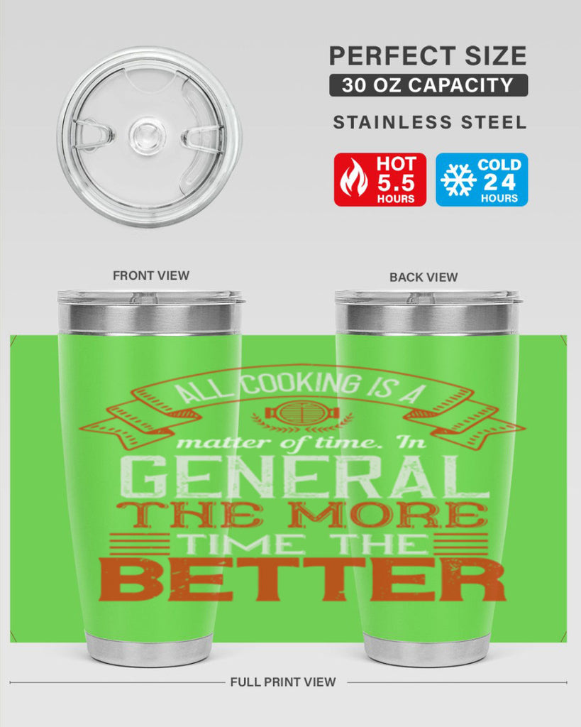 all cooking is a matter of time in general the more time the better 39#- cooking- Tumbler