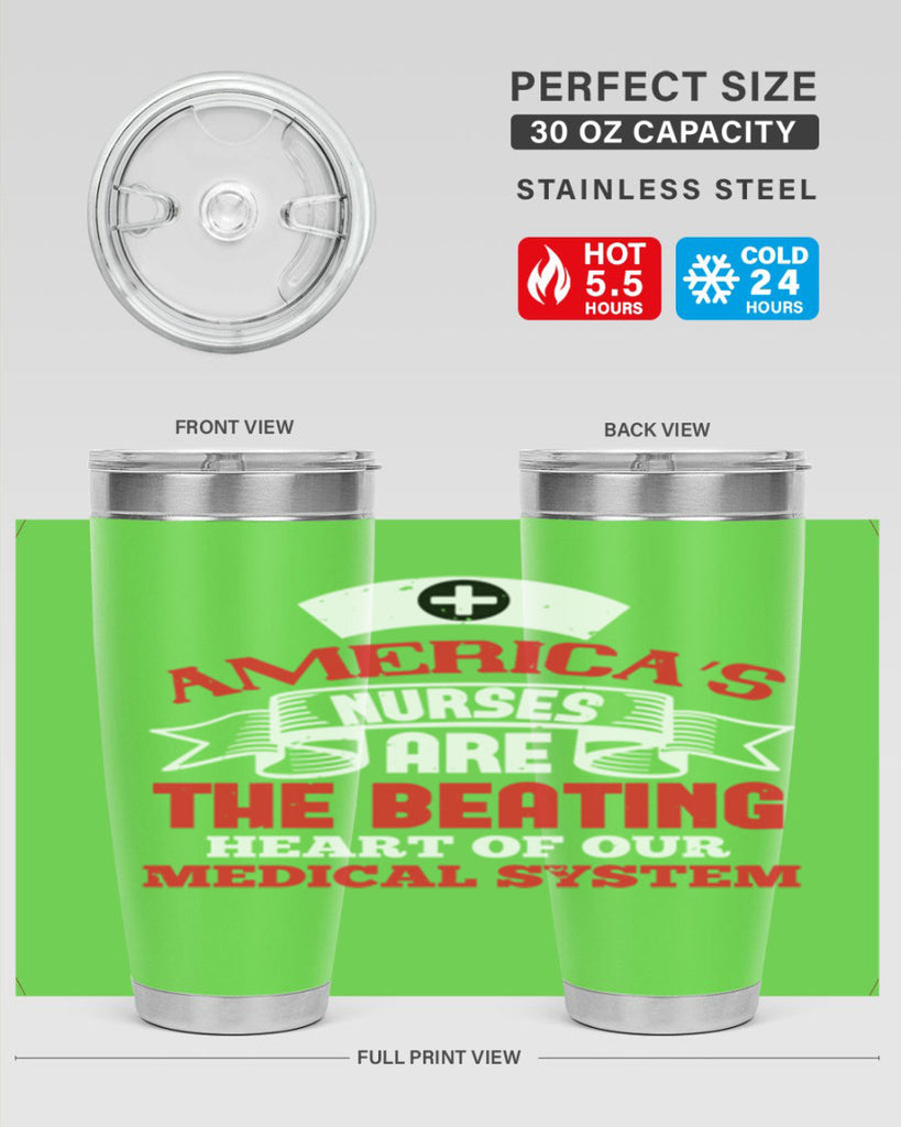 americas nurses are Style 295#- nurse- tumbler