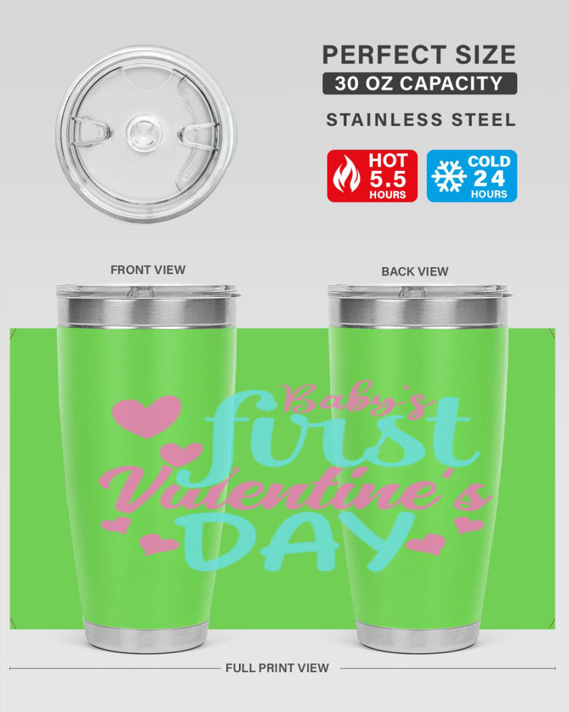 babys first valentines day Style 281#- baby- tumbler