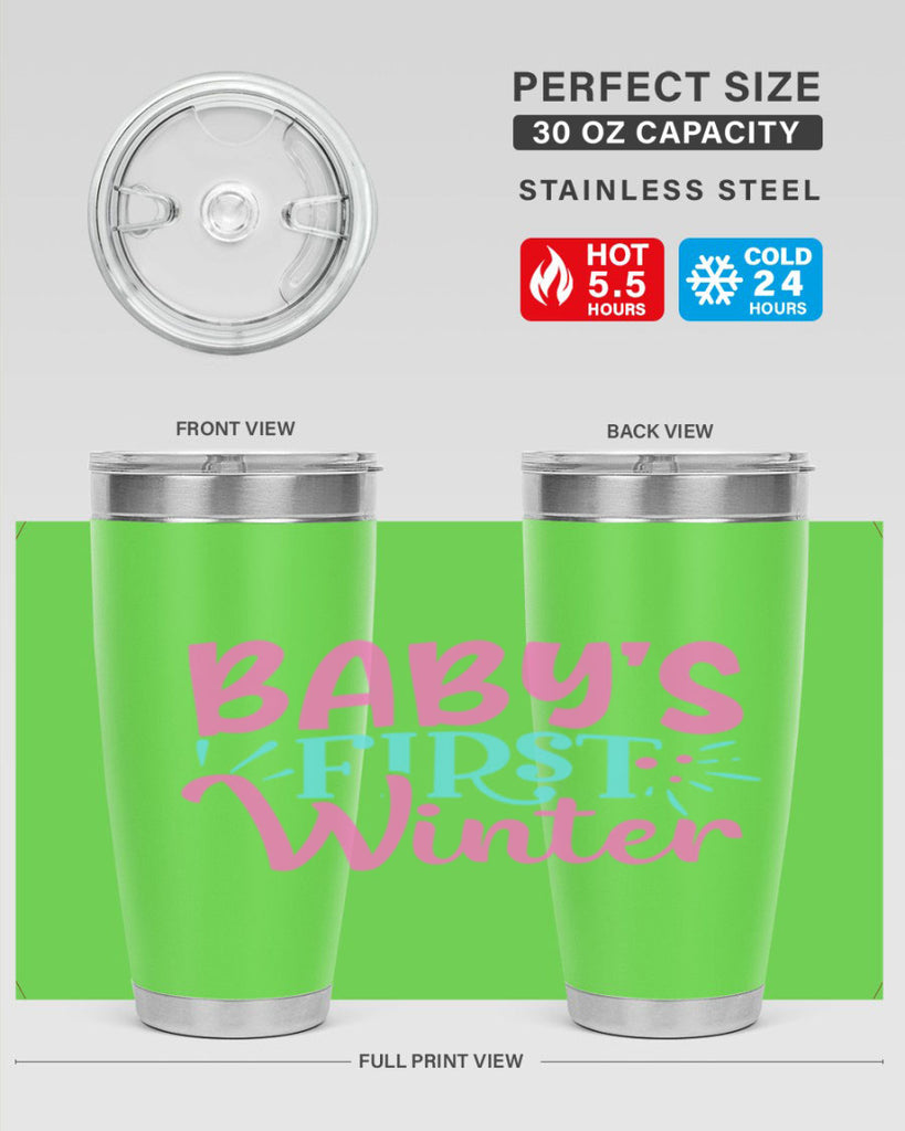 babys first winter Style 280#- baby- tumbler