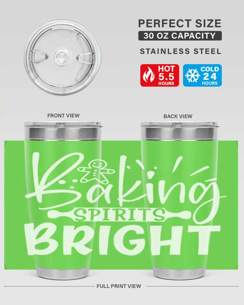 baking spirits bright 53#- kitchen- Tumbler