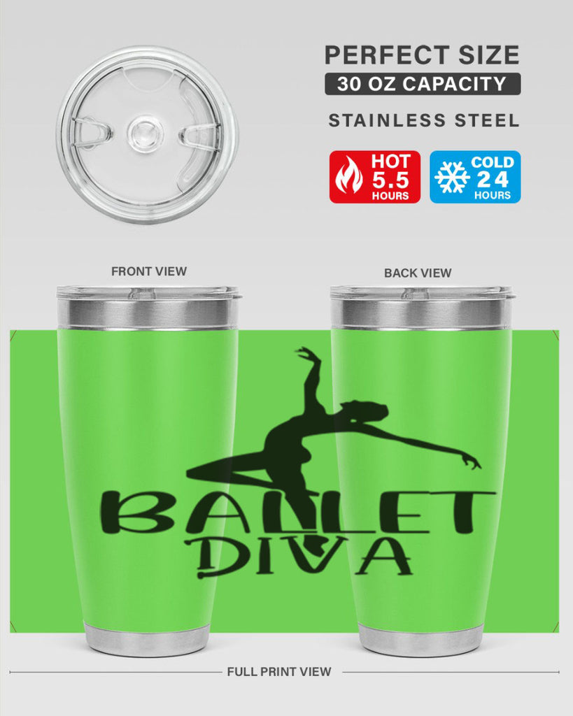ballet diva6#- ballet- Tumbler