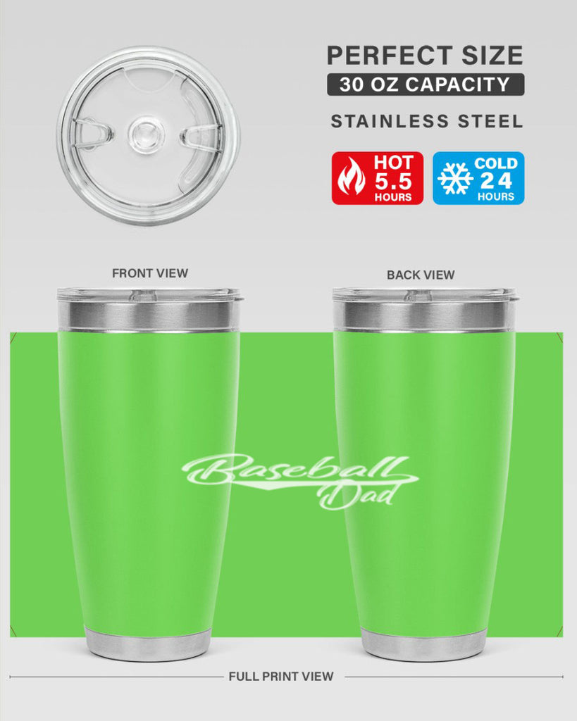 baseball dadk 49#- dad- Tumbler