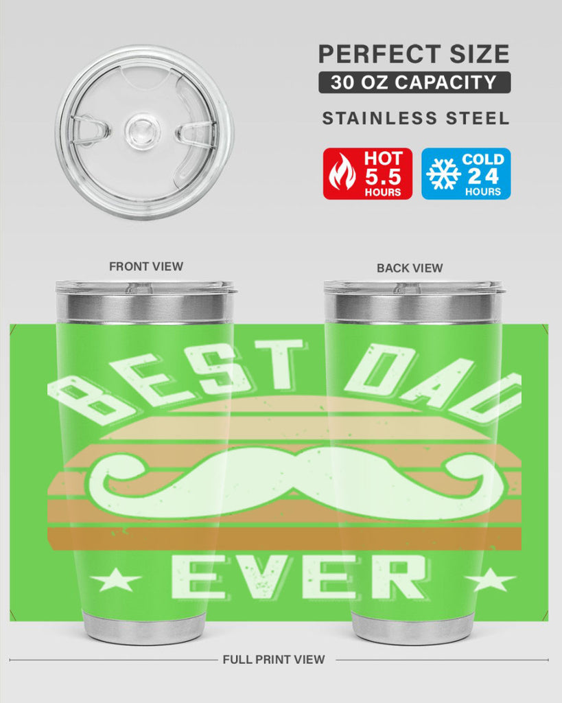 best dad ever 124#- fathers day- Tumbler