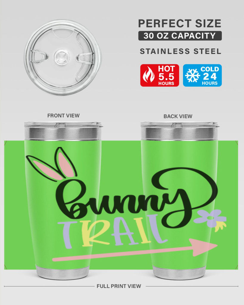 bunny trail 67#- easter- Tumbler