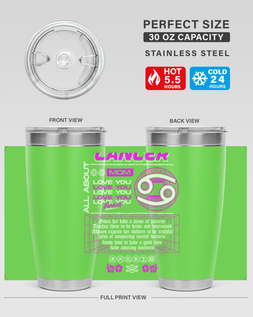 cancer 176#- zodiac- Tumbler