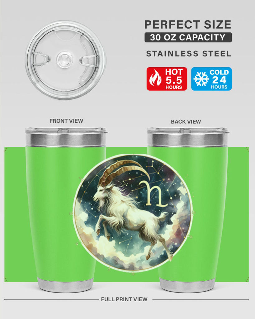 capricorn 211#- zodiac- Tumbler
