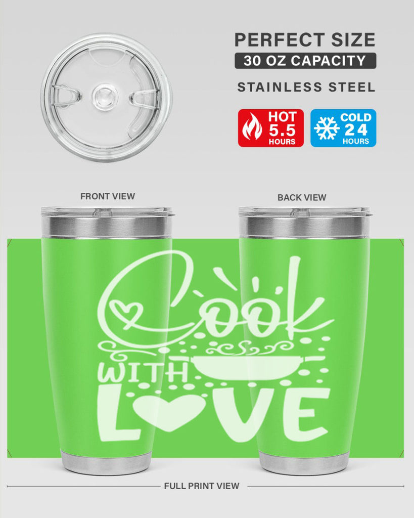 cook with love 44#- kitchen- Tumbler
