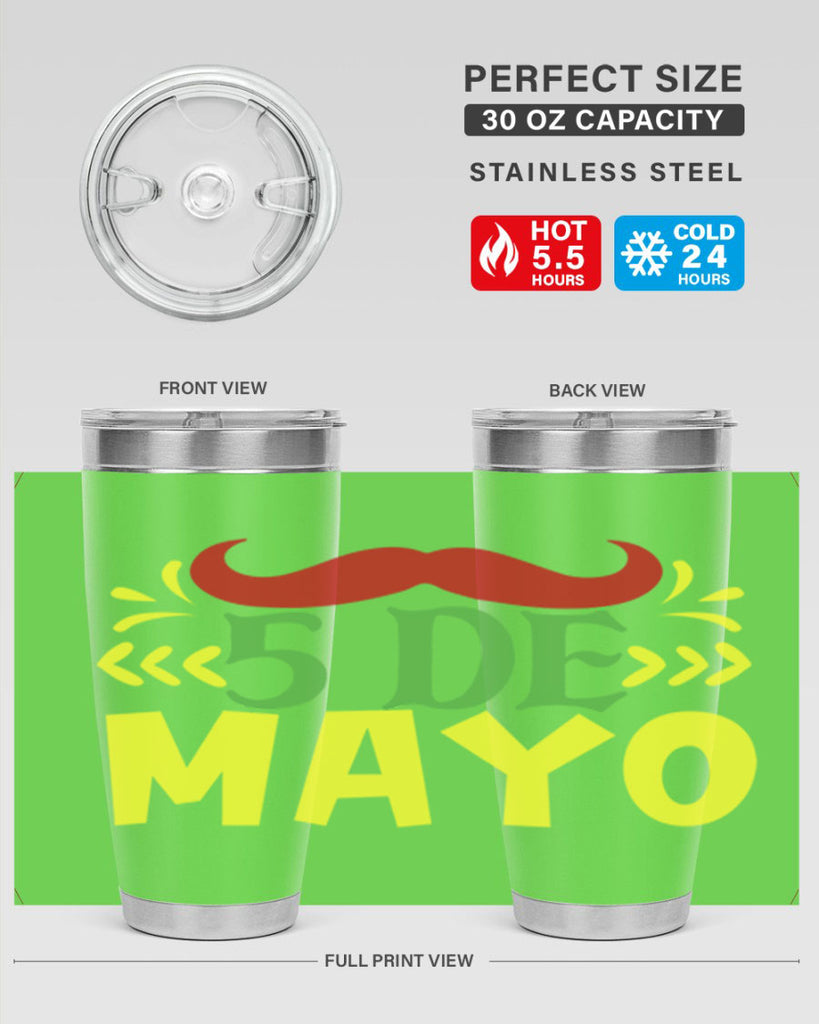 de mayo 5#- cinco de mayo- Tumbler