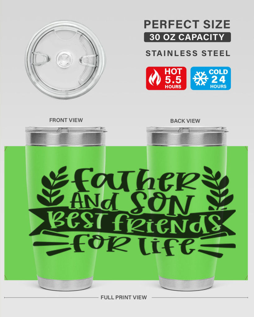father and son best friends for life 52#- fathers day- Tumbler