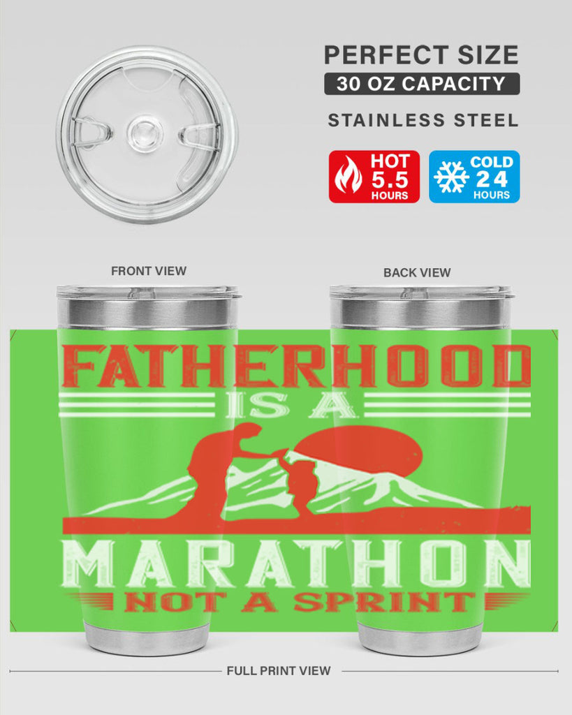 fatherhood is a marathon not a sprint 261#- fathers day- Tumbler