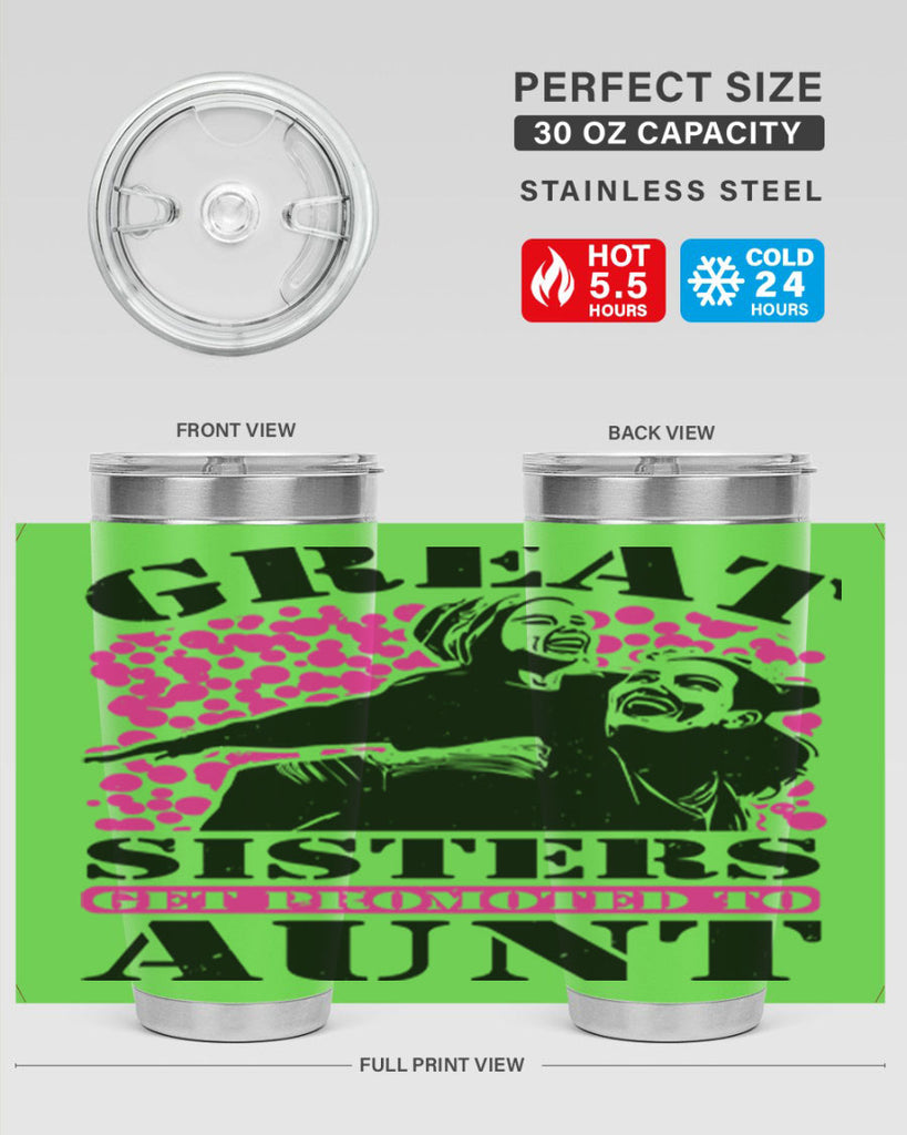 great sisters get promoted to aunt 83#- mothers day- Tumbler
