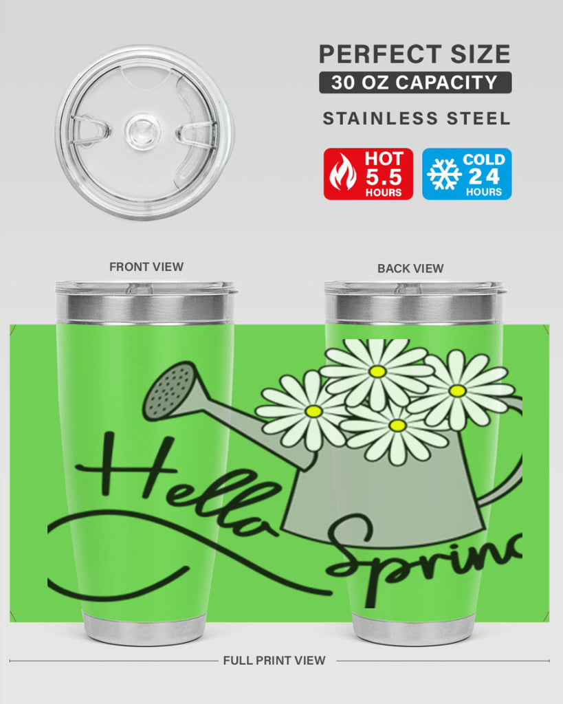 hello spring watering can208#- spring- Tumbler