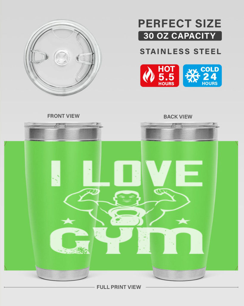 i love gym 88#- gym- Tumbler