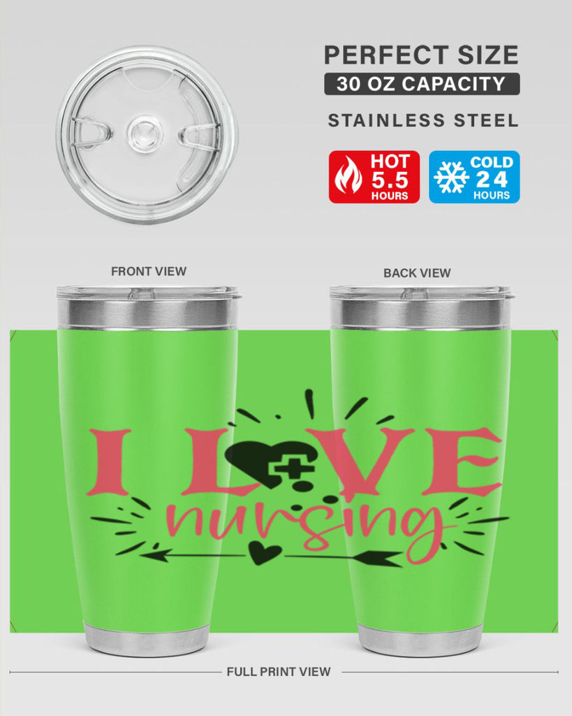 i love nursing Style Style 174#- nurse- tumbler