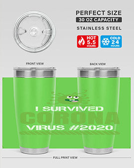 i survived coronavirus Style 33#- corona virus- Tumbler