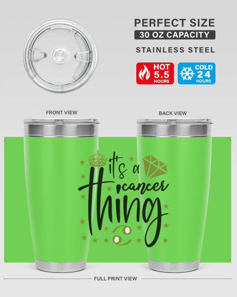 its a cancer thing 264#- zodiac- Tumbler