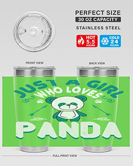 just a girl who loves panda 21#- Bears- Tumbler