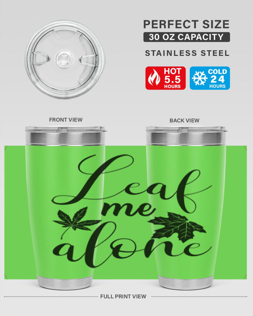 leaf me alone 387#- fall- Tumbler