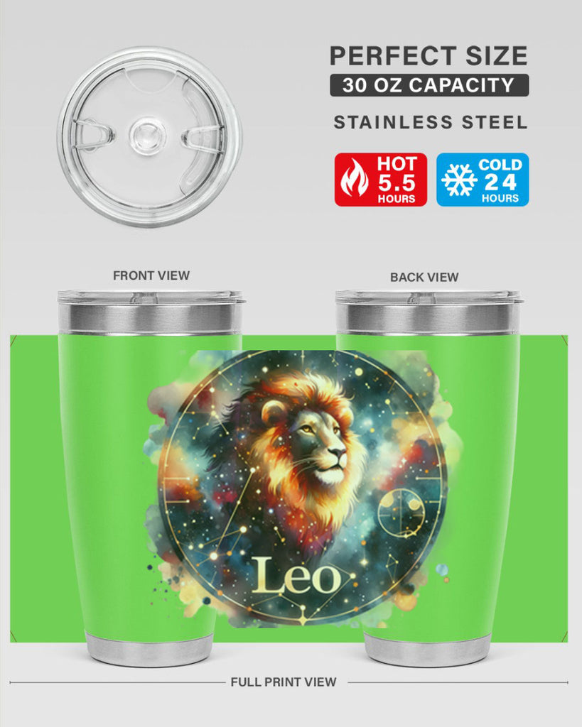 leo 312#- zodiac- Tumbler