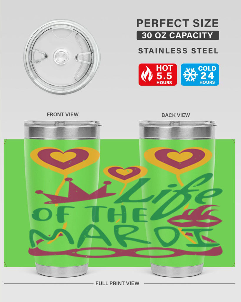 life of the mardi 49#- mardi gras- Tumbler