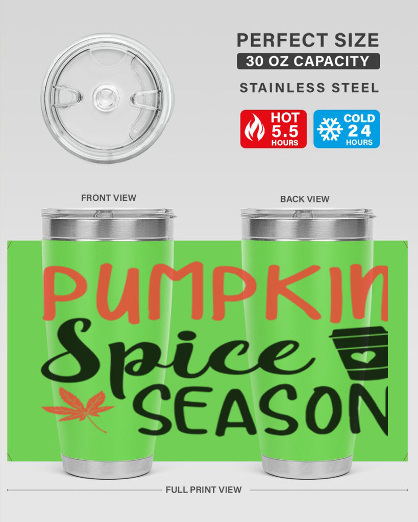 pumpkin spice Season 559#- fall- Tumbler