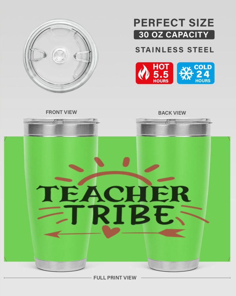 teacher tribe Style 138#- teacher- tumbler
