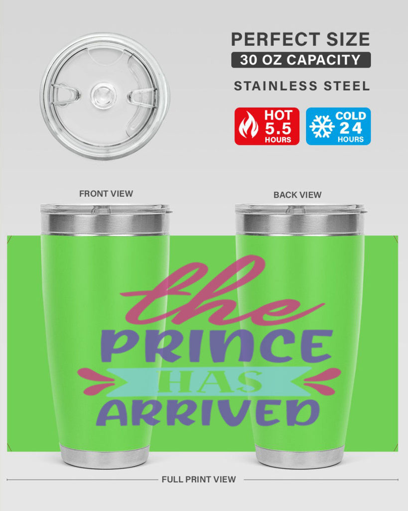 the prince has arrived Style 193#- baby- tumbler