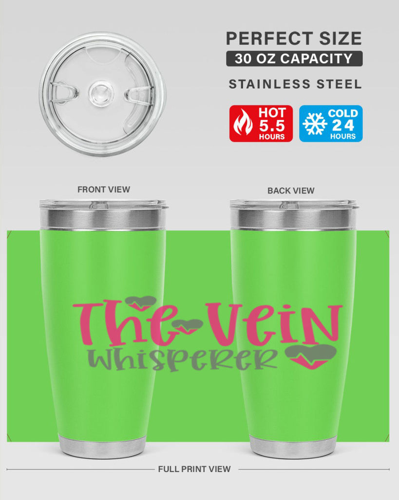 the vein whisperer Style 345#- nurse- tumbler