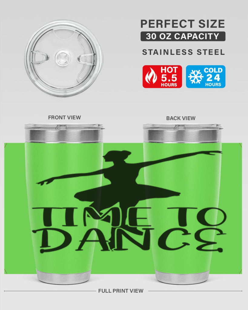 time to dance86#- ballet- Tumbler
